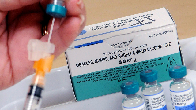 ภาพ: วัคซีนหัดคางทูมและหัดเยอรมันกรมอนามัยออเรนจ์เคาน์ตี้ออร์แลนโดฟลอริดา